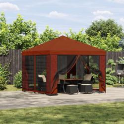 Abri de jardin avec parois 3 x 3 m Terre cuite