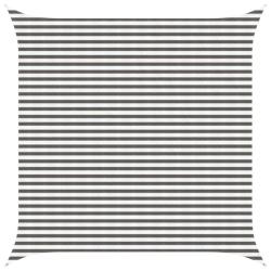 Voile d'ombre Gris clair et blanc 4 x 4 m HDPE
