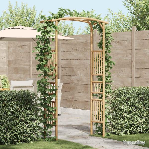 Arche de jardin Naturel 110 x 40 x 205 cm Bambou