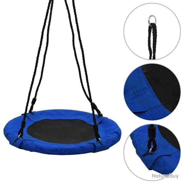 Balan�oire 60 cm 100 kg Bleu