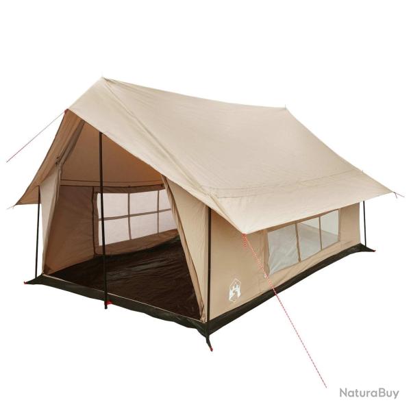 Tente Cabane Cr�me 340 x 246 x 210 cm Polycoton