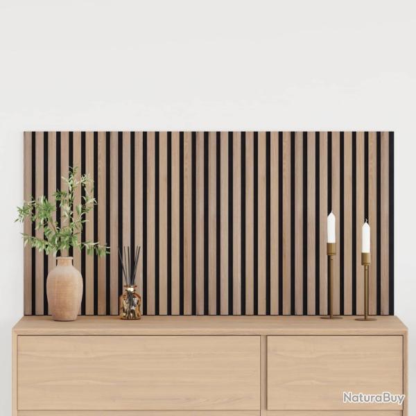 Panneaux muraux 2 pcs Marron 60,5 x 60 cm