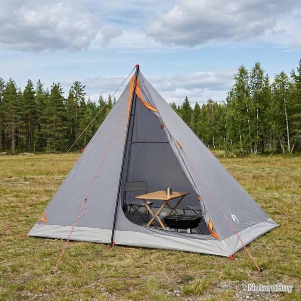 Tente de randonn�e Gris et orange 2 personnes
