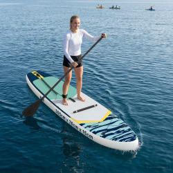 Planche de SUP avec si&egrave;ge 2-en-1 APEX 305 x 76 x 15 cm Bleu