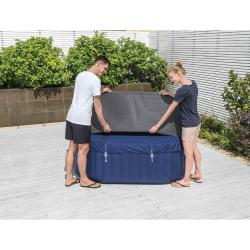 Bestway Housse Gris 180 x 180 x 71 cm PVC et POM