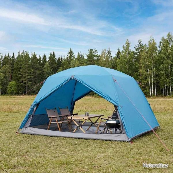 Tente de randonn�e Bleu 4 personnes