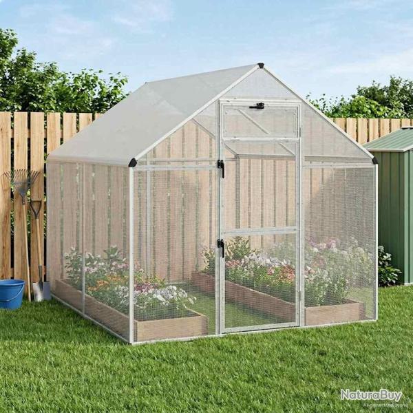 Cage pour oiseaux Argent� 181,5 x 221 x 173,5 cm