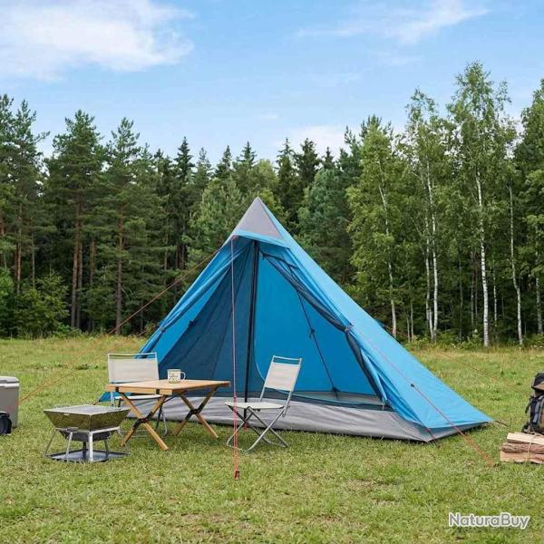Tente de randonn�e Bleu 222 x 85 x 125 cm