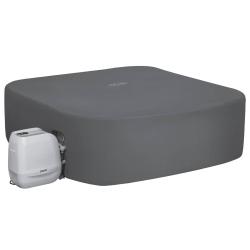 Bestway Housse Gris 230 x 230 x 71 cm PVC et POM