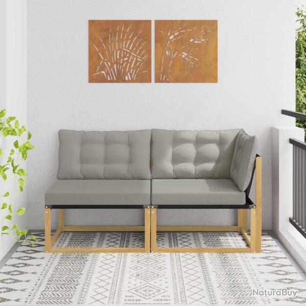 Unit� de canap� sectionnel Blanc 162,5 x 83 x 73 cm