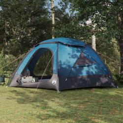 Tente en d&ocirc;me avec housse imperm&eacute;able amovible Bleu