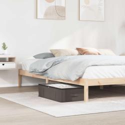 Bo&icirc;te de rangement avec fen&ecirc;tre transparente 6 pcs Gris