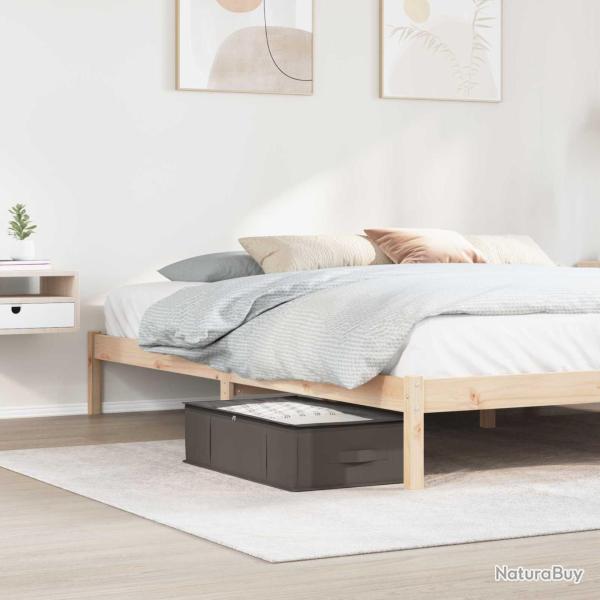 Bo�te de rangement avec fen�tre transparente 6 pcs Gris