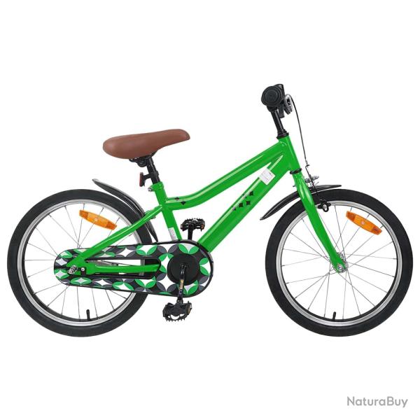 V�lo pour Enfants 18 Pouces pour les 5-7 ans Vert