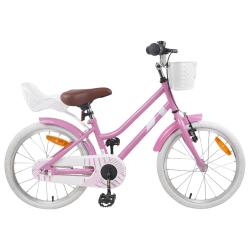 V&eacute;lo pour Enfants 18 Pouces pour les 5-7 ans Rose clair
