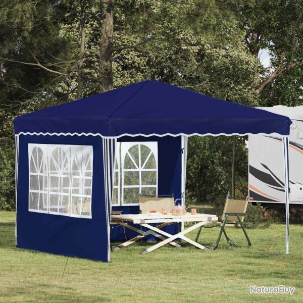 Tente de f�te pop-up 288 x 288 x 245 cm Bleu Tissu Oxford