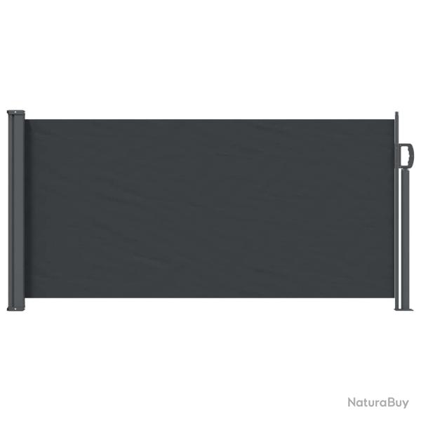 Store lat�ral r�tractable Noir 300 x 100 cm Polyester