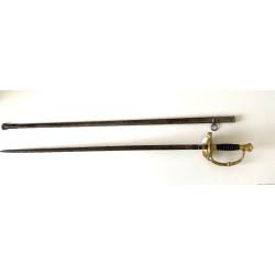 Ancienne &Eacute;p&eacute;e de Collection Militaria Officier de Marine Mod&egrave;le 1827