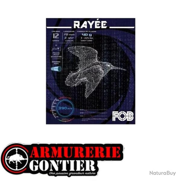 cartouches FOB BECASSE SPECIAL RAYE 12/70 n�8-10 40g
