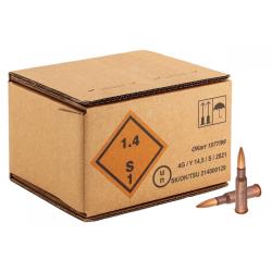 Berdan FMJ - Munitions 7.62X54R carton 250 neuf en stock !!!