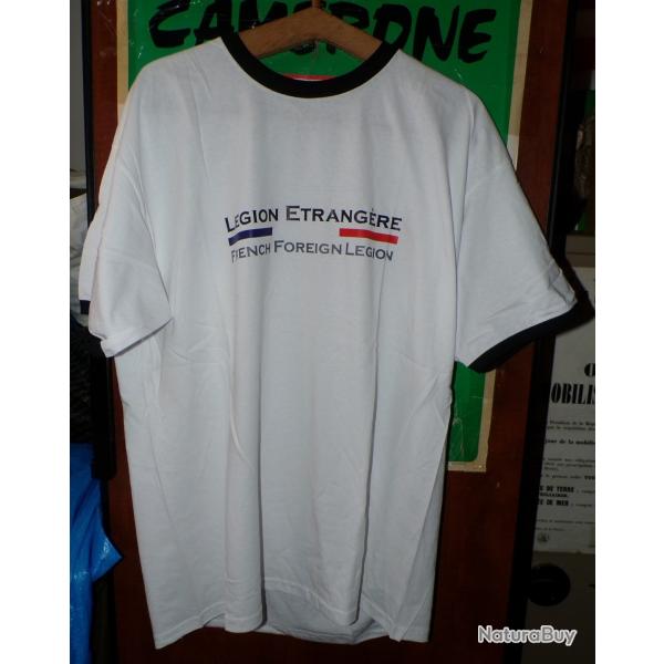 LEGION : TEE SHIRT DE LA LEGION ETRANGERE DE L'ARMEE FRANCAISE , FRENCH FOREIGN LEGION ,TAILLE  XXL