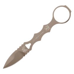 Mini dague fixe tactique Benchmade Scop FDE