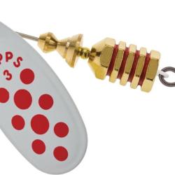 Cuiller Mepps Comet Blanc Points Rouges 4,5g Blanc Points Rouges 2