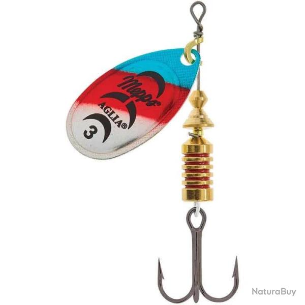 Cuiller Mepps Aglia Platinium Rainbow 6,5g 3 Rainbow