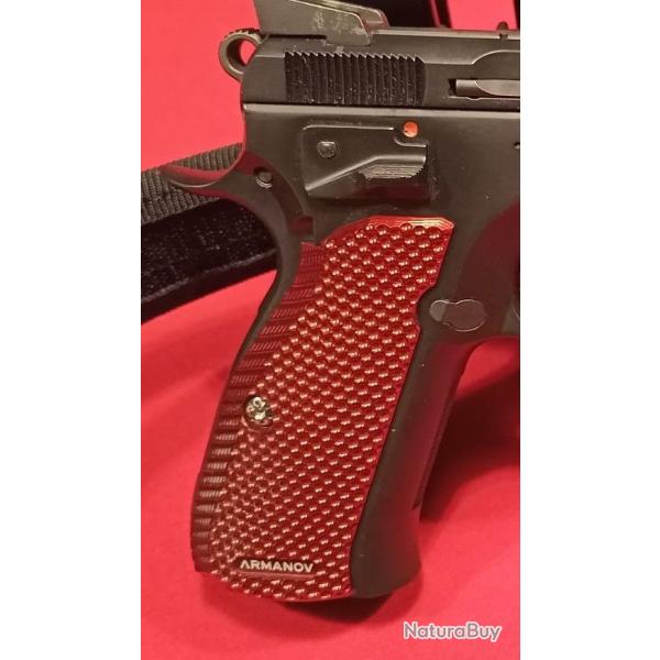 Plaquettes de crosse ARMANOV pour CZ 75 SP01/ SHADOW/ SHADOW 2