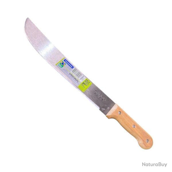 Machette de Jardinage Tramontina - Lame 36 cm, Manche Bois (26620-014) - sans fourreau