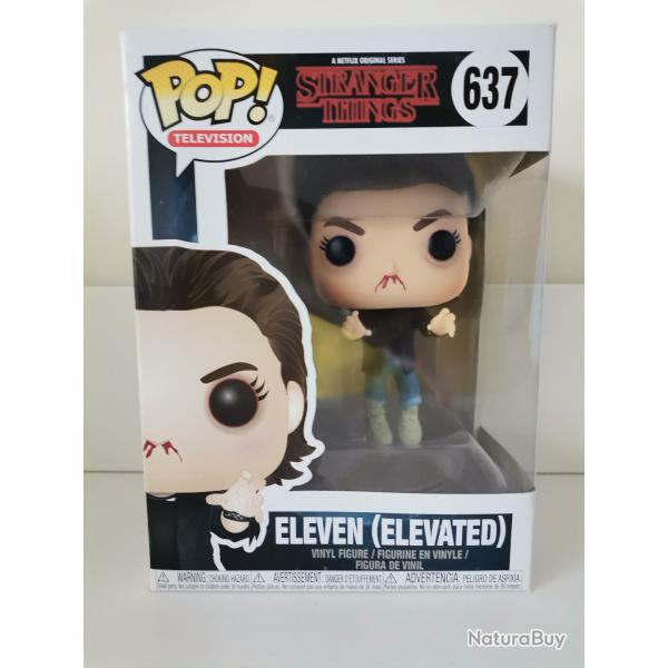 Figurine Pop Eleven (Elevated), Stranger Things no 637 en boite