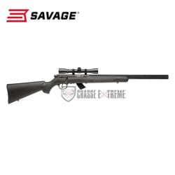 Pack Carabine SAVAGE STEVENS 300F Synth&eacute;tique Custom Silence Cal 22Lr