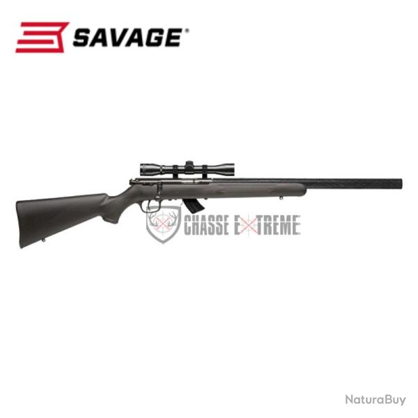 Pack Carabine SAVAGE STEVENS 300F Synth�tique Custom Silence Cal 22Lr