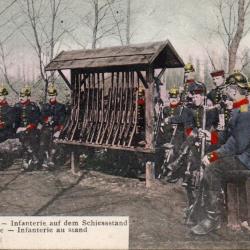 Carte postale de l'infanterie allemande -N&deg;8600