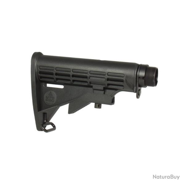 UTG Leapers - AR15/M4 - Crosse U6 Mil-Spec regable avec kite de montage  - Noire