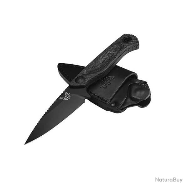 Couteau fixe Benchmade Dacian noir