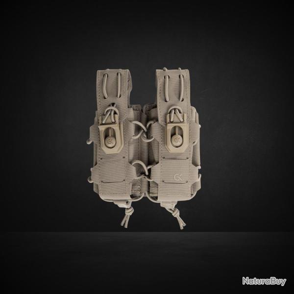 Double Porte-Chargeur 9mm GK DUTYCALL- Coyote