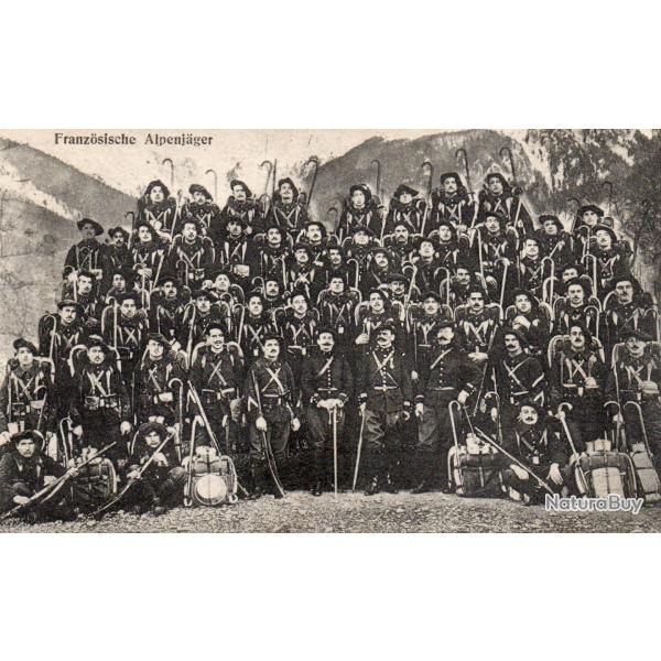 Carte Postale Ancienne - Chasseurs Alpins Fran�ais -N�8602