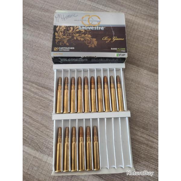1 bo�te X15 cartouches Sauvestre 8X57JRS