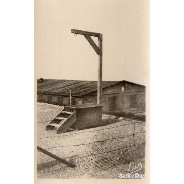 Carte postale Struthof - La Potence au camp de concentration allemand -N�8604