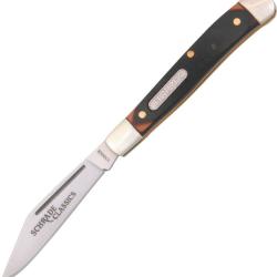 Couteau de Poche Schrade Old Timer Pal Lame Acier Inox Manche Delrin Slip Joint SCH12OT