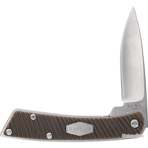 Couteau de Poche Schrade Slim Linerlock Drop Point Lame Acier Inox Manche Synth�tique SCH1226635