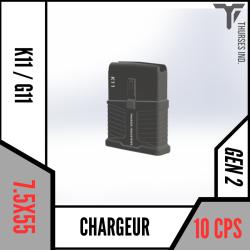 chargeur k11 g11 Schmidt-Rubin k 11 g11 non k31 10 coups Thurses Industries