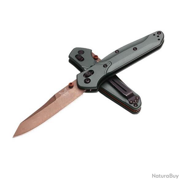 Couteau pliant Benchmade Osborne Alu vert