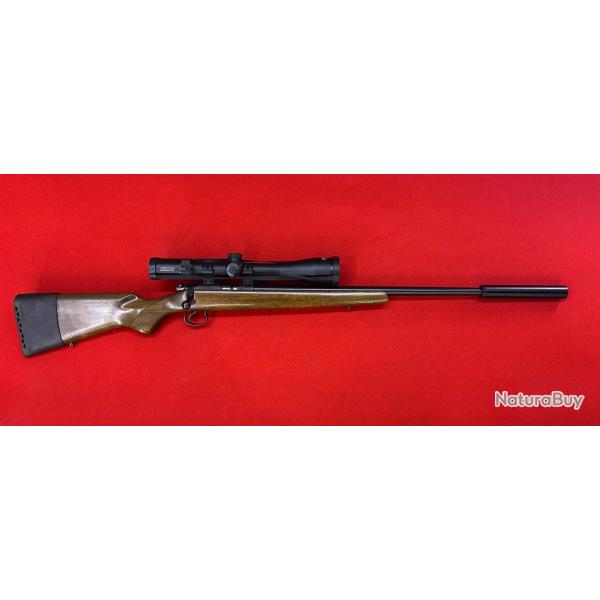 OCCASION - CZ 452 AMERICAN 17HMR + LUNETTE KONUS + SILENCIEUX A TEC