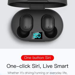 E6S &eacute;couteurs Bluetooth TWS casque sans fil &eacute;couteurs avec microphone