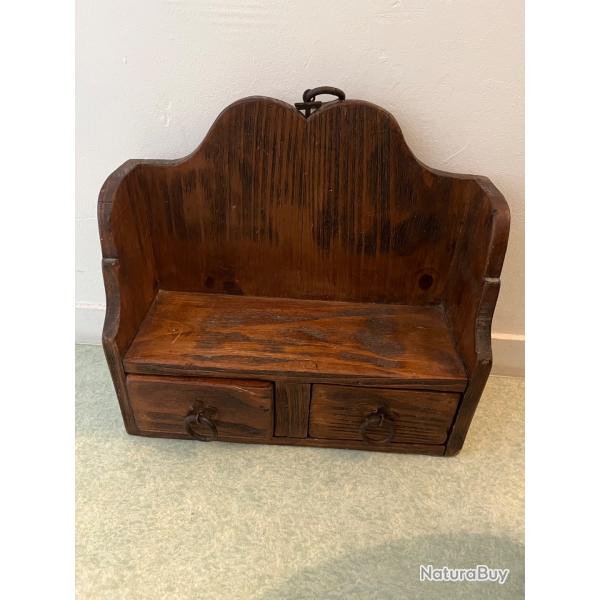 �tag�re avec tiroir vintage