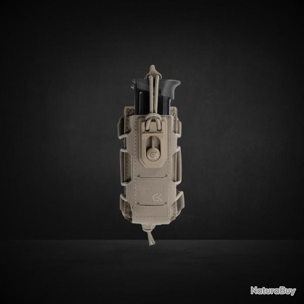 Double Porte Chargeur Superpos� 9mm GK DUTYCALL- Coyote