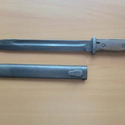 Ba&iuml;onnette Allemande Cof 44 pour K98 - 1� sans prix de r&eacute;serve !!