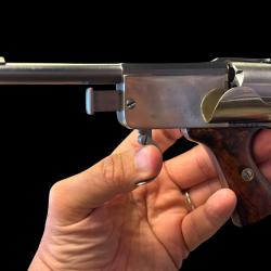 rarissime revolver CH&Eacute;RUBIN calibre 380 2 eme serie photos